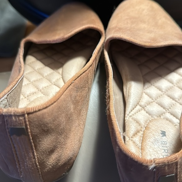 Birdies The Starling Golden oak suede slipper flats comfort shoes Sz 8 - Picture 11 of 11